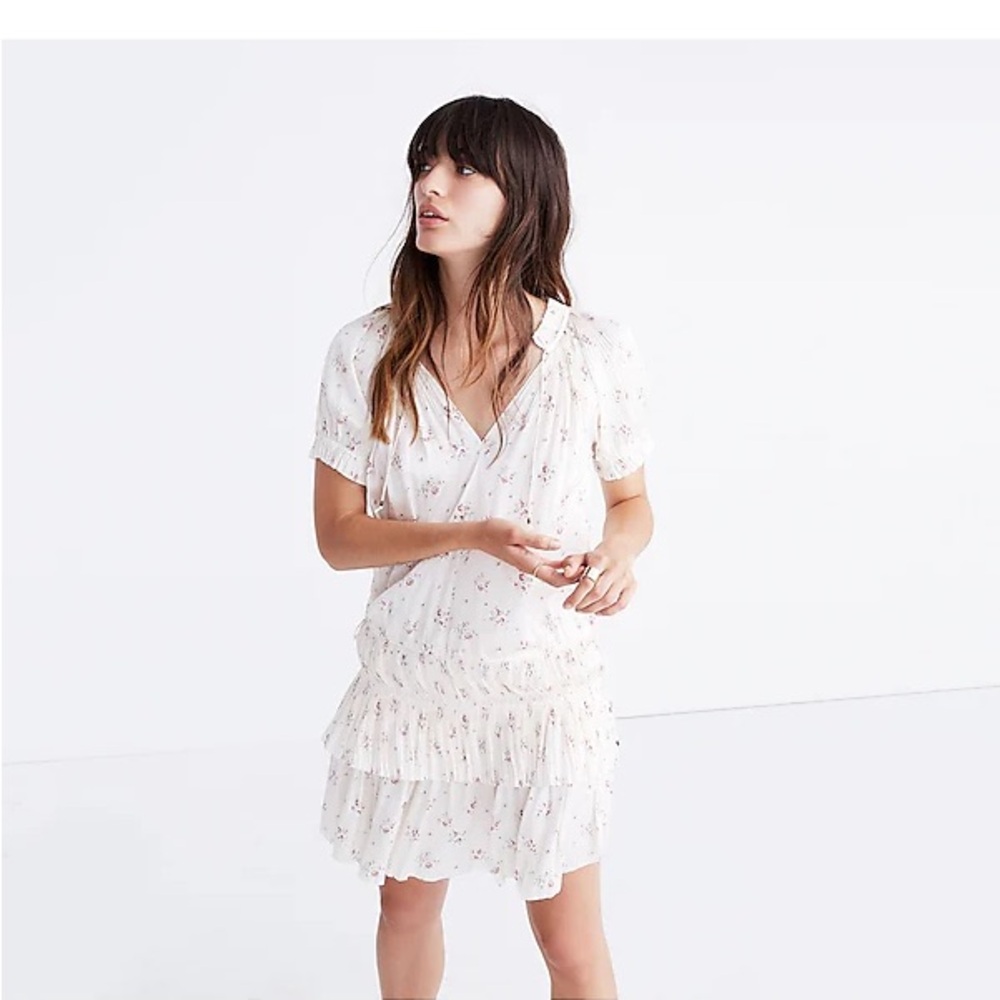 Ulla Johnson Floral Nora Mini Dress